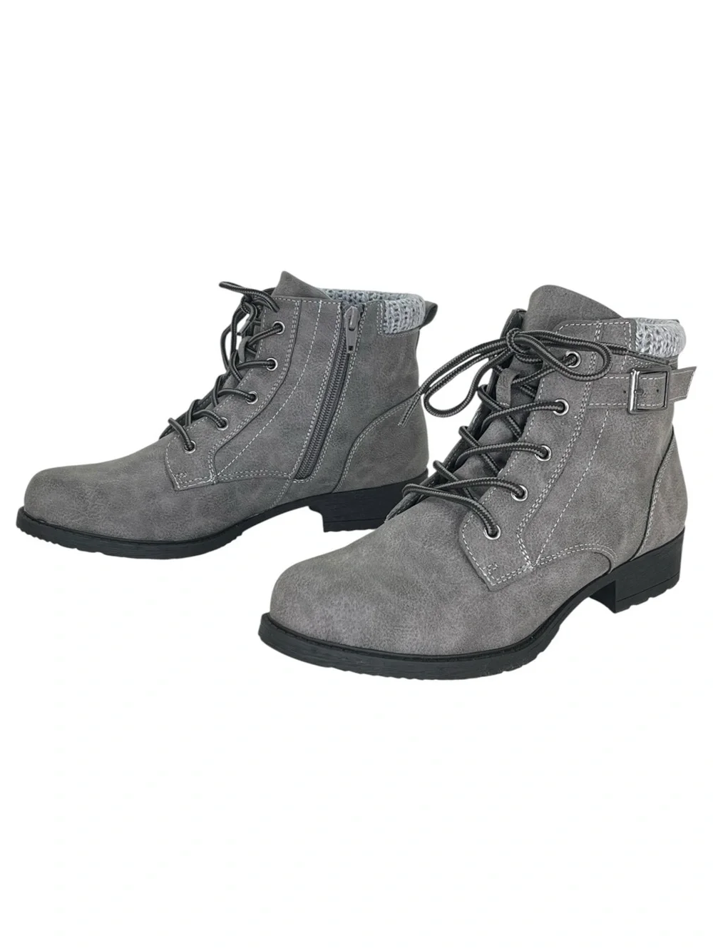 Sporto Lala Grey Waterproof Thermolite Womens Ankle Boots Size 9M